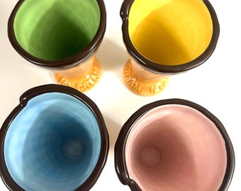 Ice Cream Cone Cups Set Waffle Dessert Bowls Williams Sonoma Set of 4