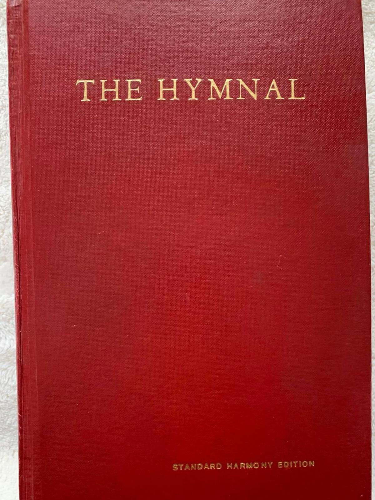 Vtg 1940 Episcopal Hymnal Standard Harmony Edition Hymnal Church Book
