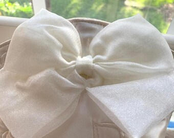 Victoria’s Secret Vintage White Satin Clutch Purse