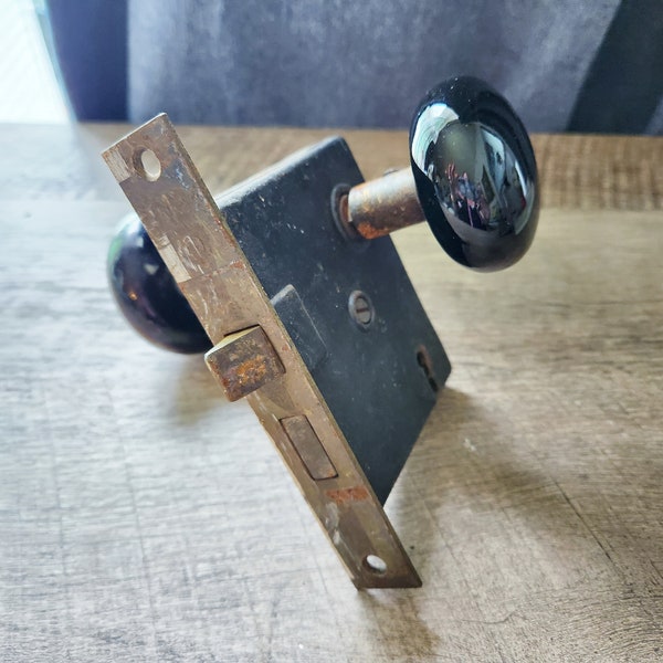 Antique Door Knobs and Plates Etsy