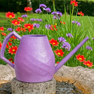 Stylish 2L Watering Can – Easy Pour, Space-Saving Design