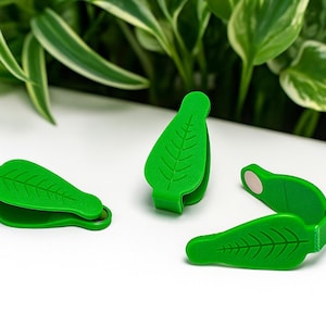 Clips magnétiques pour support de plantes - Supports de feuilles pour le jardinage, la vigne et les plantes d'intérieur