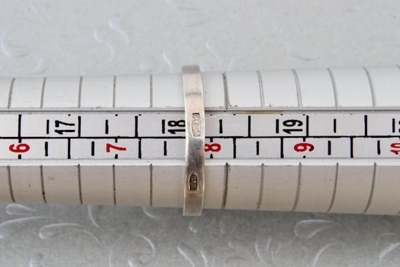 Ruby sterling silver ring, Flower silver ring, Le… - image 10