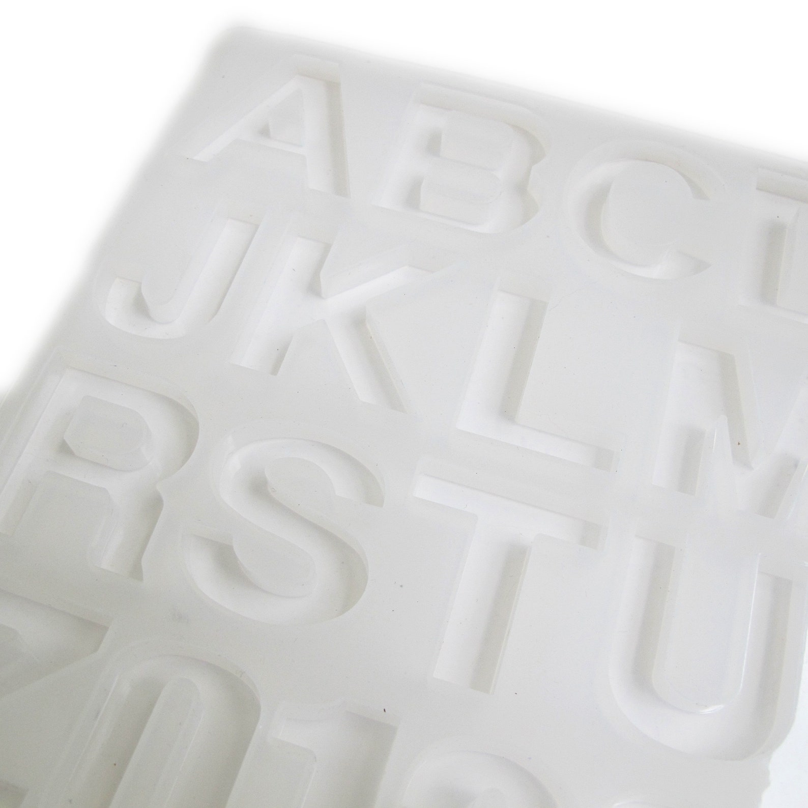 Silicone resin mold to make letters and numbers letters A to Etsy