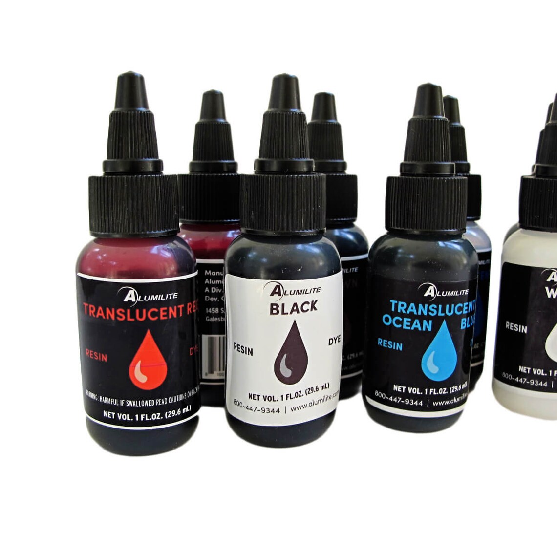 Color your resin with liquid dyes choose from 10 colors Etsy