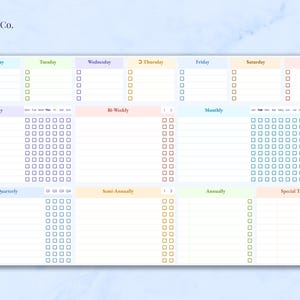 To Do List, Task Tracker, Daily Weekly Planner, Daily Schedule, Monthly ...