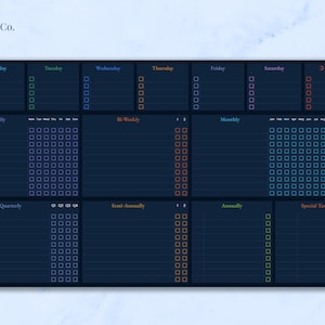 To Do List, Task Tracker, Daily Weekly Planner, Daily Schedule, Monthly ...