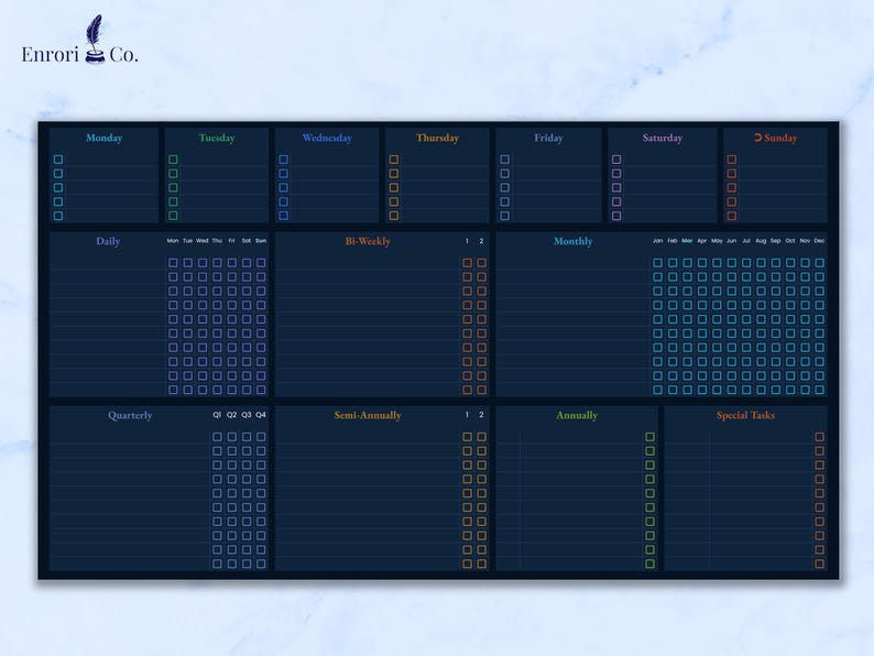 To Do List, Task Tracker, Daily Weekly Planner, Daily Schedule, Monthly ...