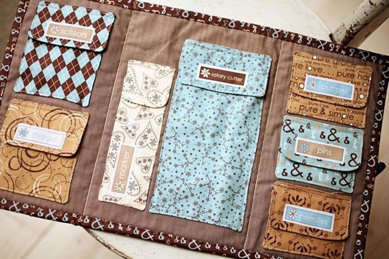 Pattern for Sewing Organizer Download pattern | Etsy