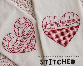Embroidery Sheet: Hearts