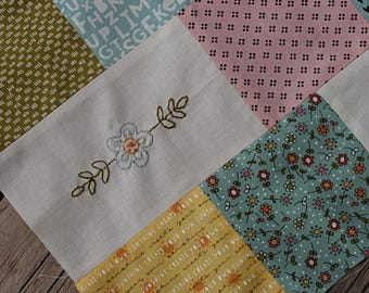 Embroidery Sheet: Word Runner (part 1 of 2)