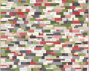 Cobblestone Christmas Quilt Pattern- Download