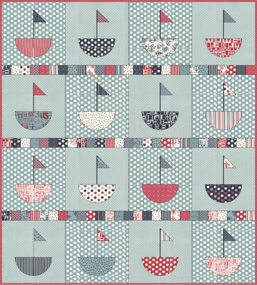 Boathouse Flags Download Pattern Etsy