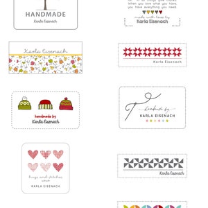 Personalized Labels - Sampler Pack #3