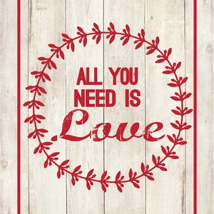 All You Need Is Love Label