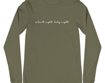 Silent Night Long Sleeve Tee