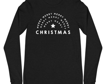 Merry Christmas Long Sleeve Tee