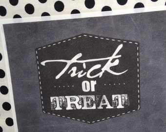 Halloween Treat Tote - Label Only