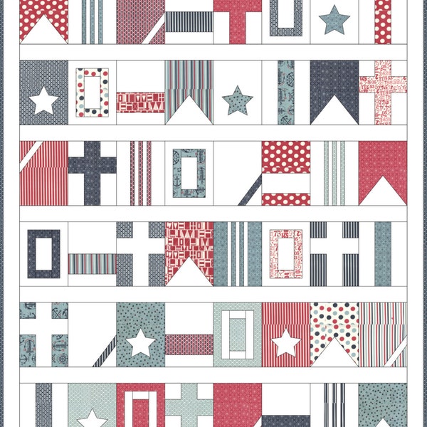 Boathouse Flags - Download Pattern