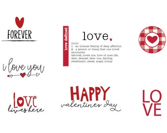 Love Defined Labels (Customizable)