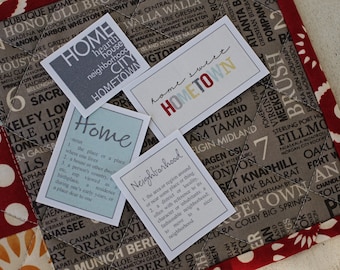 Hometown Fabric Labels