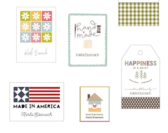 Personalized Labels - Sampler Pack #7