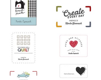 Personalized Labels - Sampler Pack #5