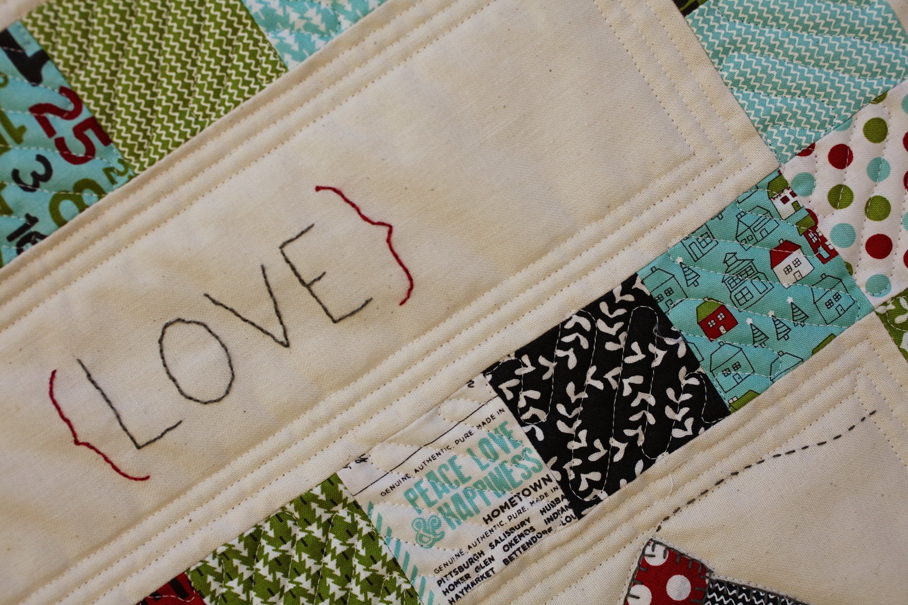 Hometown Christmas Quilt Pattern