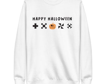 Happy Halloween Crew Neck Sweatshirt