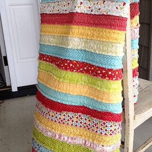 Jelly Roll Quilt Download Pattern image 1