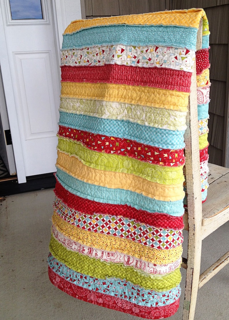 Jelly Roll Quilt- Download Pattern 