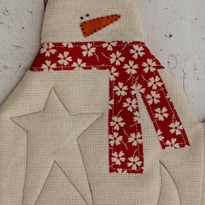 Snowman Table Runner- Download Pattern