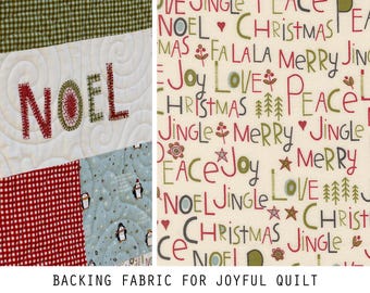 PRE-ORDER RESERVATION- Joyful Quilt Backing