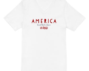 America Land That I Love V-Neck T-Shirt