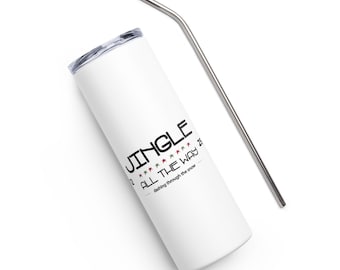 Jingle stainless steel tumbler