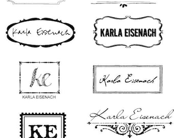 Personalized Iron On Labels