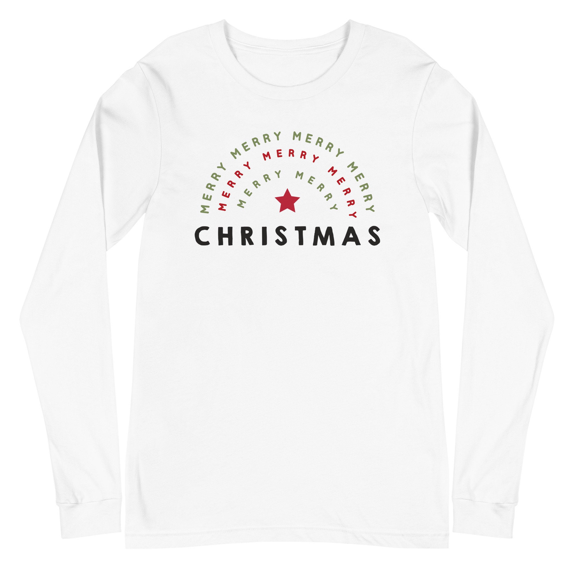 Merry Christmas Long Sleeve Tee