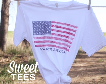 God Bless America Sweet-Tee