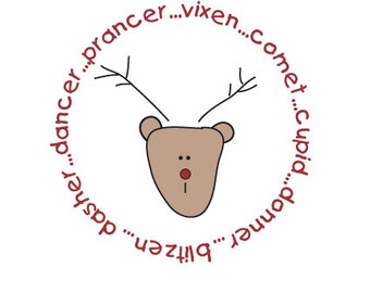 Reindeer  Label