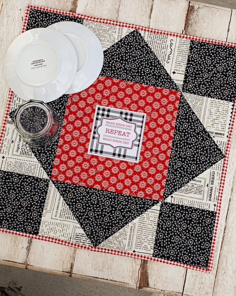 Drying Pad Pattern Dish Drying Mat Pattern - Etsy