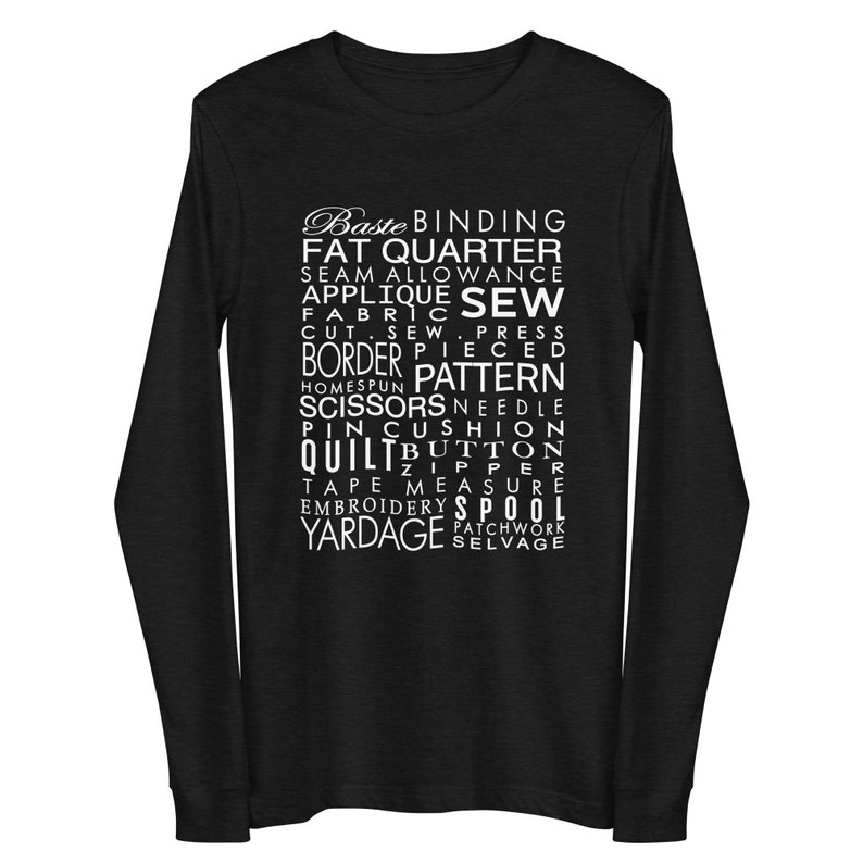 Sewing WordsLong Sleeve Sweet-Tee