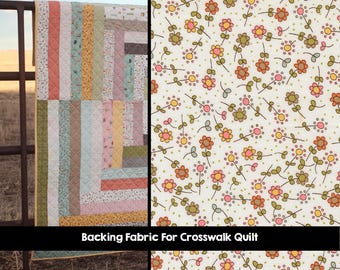 PRE-ORDER RESERVATION- Crosswalk Quilt Backing