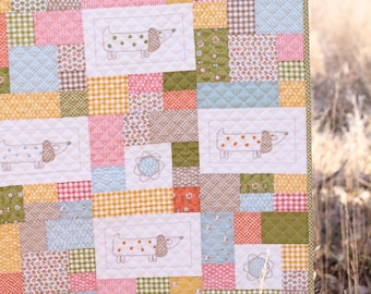 Puppy Chow Quilt Pattern- Download