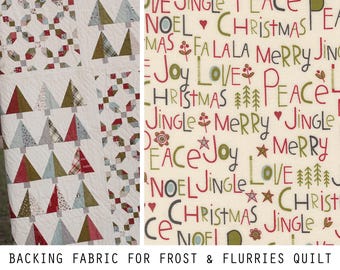 PRE-ORDER RESERVATION- Frost & Flurries Quilt Backing
