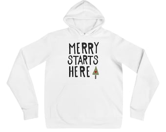 Merry Starts Here Hoodie