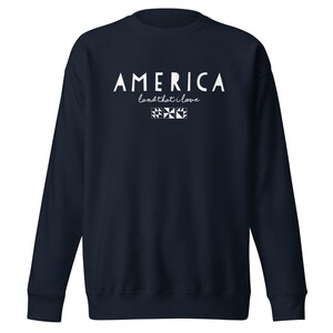 Suéter America Land That I Love Navy