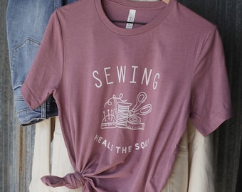 Sewing Heals the Soul Sweet-Tee