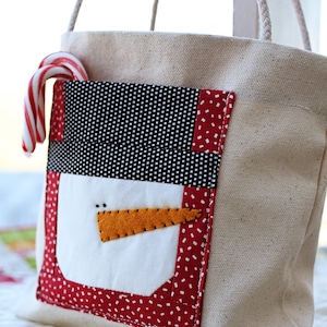 Snowman Gift Bag  - Download Pattern