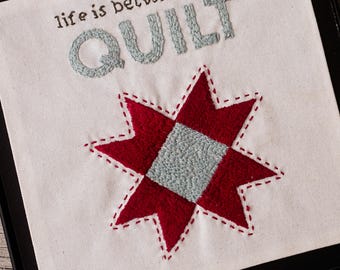 Embroidery Sheet: Quilt Block, Car