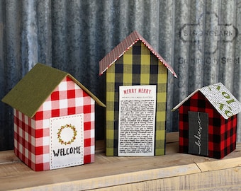 Welcome Home Little House Kit- Christmas Edition